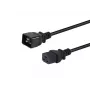 Equip 112131 maitinimo laidas juodas 3 m IEC C20 IEC C19