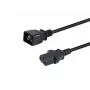 Equip 112140 maitinimo laidas 1,8 m, juodas, IEC C20 – IEC C13