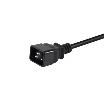 Equip 112140 maitinimo laidas 1,8 m, juodas, IEC C20 – IEC C13