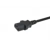 Equip 112140 maitinimo laidas 1,8 m, juodas, IEC C20 – IEC C13