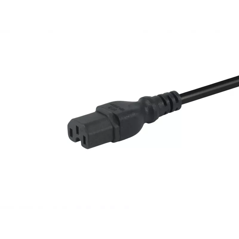 Equip 112171 maitinimo laidas, juodas, 3 m, C14 jungtis, C15 jungtis