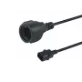 Equip 112106 maitinimo laidas, juodas, 0,25 m, IEC C14 – CEE 7/3
