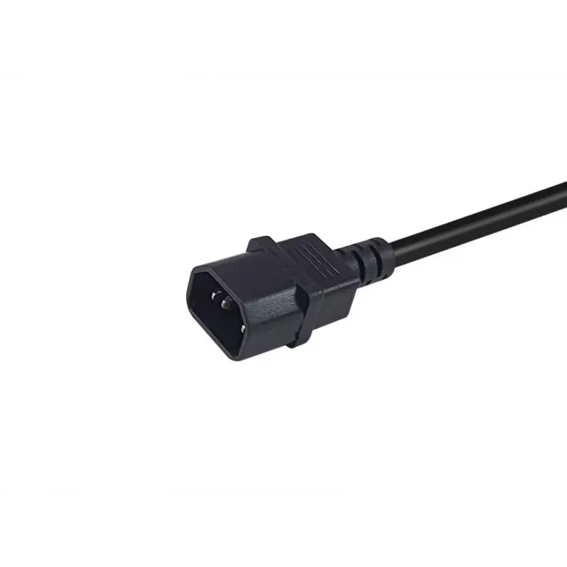 Equip 112106 maitinimo laidas, juodas, 0,25 m, IEC C14 – CEE 7/3