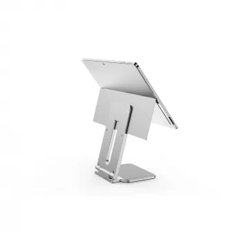 Kensington Elevated Stand for Surface, platininė spalva, aliuminis, guma, TPU, cinkas, 126,4 mm, 139,3 mm, 193 mm, 612 g