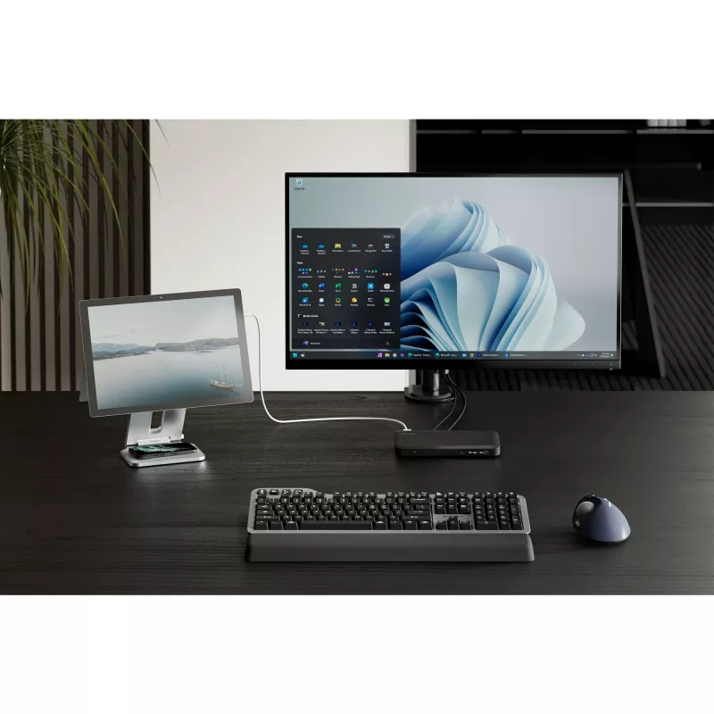 Kensington Elevated Stand for Surface, platininė spalva, aliuminis, guma, TPU, cinkas, 126,4 mm, 139,3 mm, 193 mm, 612 g