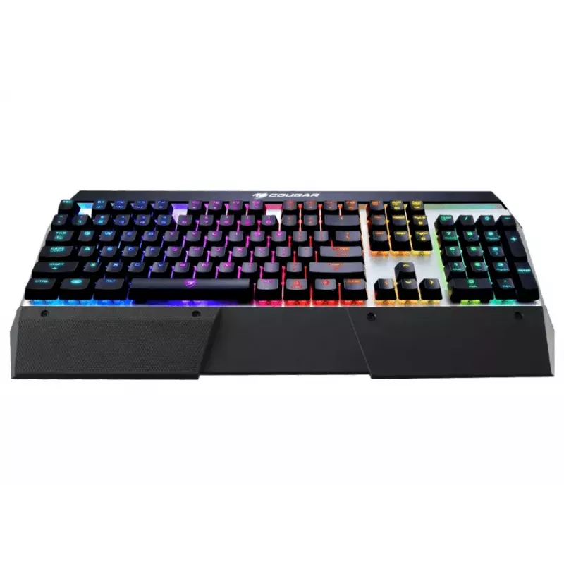 COUGAR CGR-WM1MB-ATR klaviatūra žaidimams Gaming USB QWERTY anglų Aliuminis, Juoda