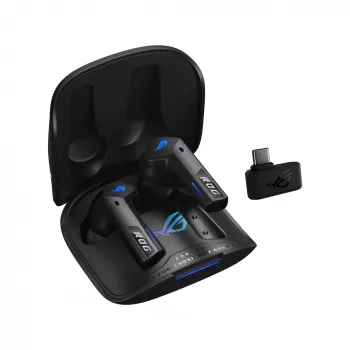 Ausinės ASUS ROG Cetra True Wireless Speednova TWS belaidės žaidimams, juodos