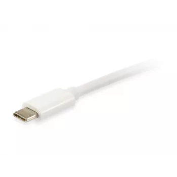 Equip Platinum USB Type C laidas, 2 m, USB C – USB C, USB 3.2 Gen 2, 10 Gbit/s, baltas