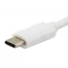 Equip Platinum USB Type C laidas, 2 m, USB C – USB C, USB 3.2 Gen 2, 10 Gbit/s, baltas