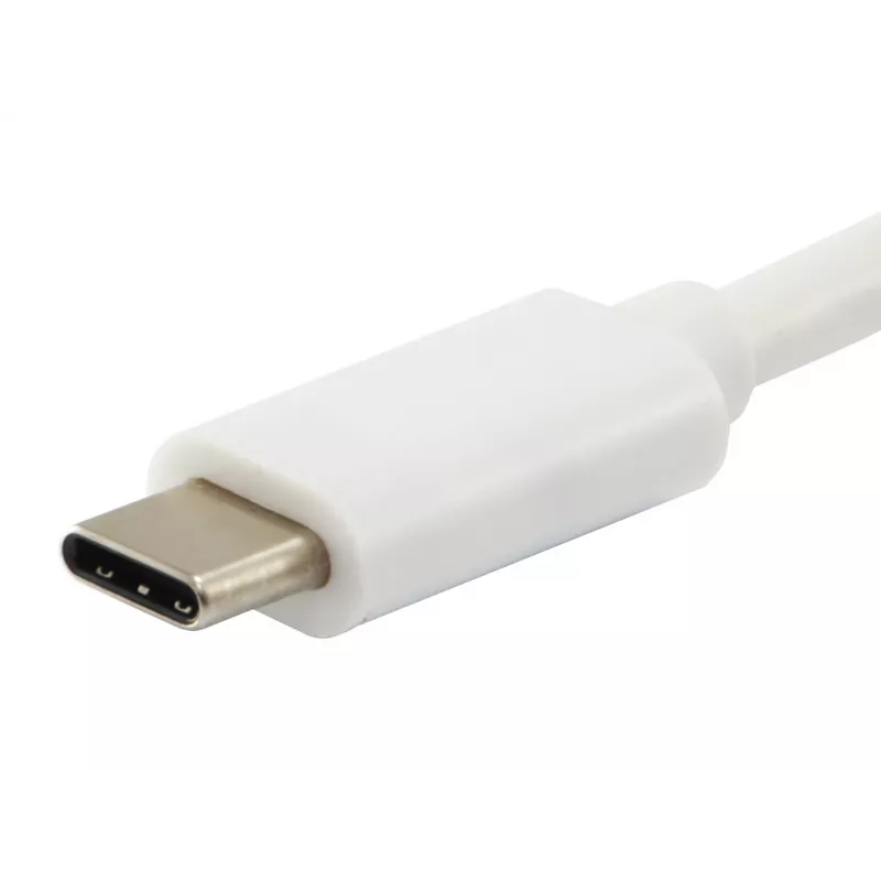 Equip Platinum USB Type C laidas, 2 m, USB C – USB C, USB 3.2 Gen 2, 10 Gbit/s, baltas