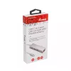 Equip USB-C į 3 prievadų USB 3.0 šakotuvas su Gigabit eterneto adapteriu, USB 3.2 Gen 1 (3.1 Gen 1) Type-C, sidabrinis, aliuminis
