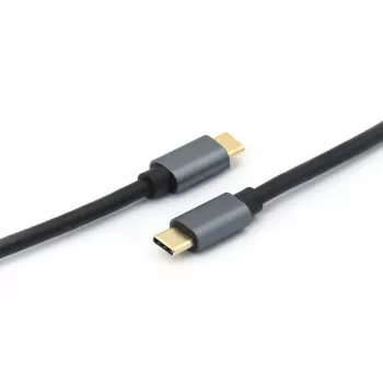 Equip USB 3.2 Gen 2x1 Type-C į Type-C laidas, vyriškas/vyriškas, 0,5 m, 5A, juodas