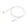 Equip USB 3.2 Gen 1 Type-C į A laidas, vyriškas/vyriškas, 1 m, USB A, USB C, USB 3.2 Gen 1 (3.1 Gen 1), 5 Gbit/s, Baltas