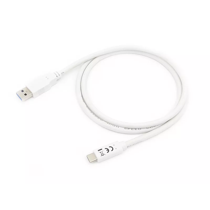 Equip USB 3.2 Gen 1 Type-C į A laidas, vyriškas/vyriškas, 1 m, USB A, USB C, USB 3.2 Gen 1 (3.1 Gen 1), 5 Gbit/s, Baltas