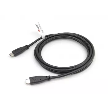 Equip USB 2.0 Type-C į Type-C laidas, vyriškas/vyriškas, 2 m, juodas
