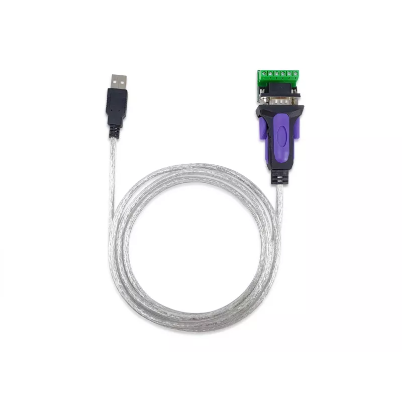 Equip USB-A į RS-422/485 DB9 adapterio kabelis, pilkas, 1,5 m
