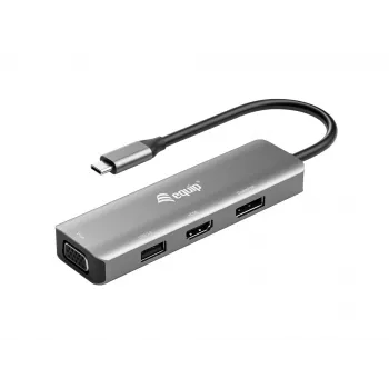Equip USB-C į HDMI/DisplayPort/VGA/USB adapteris