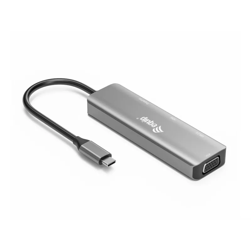 Equip USB-C į HDMI/DisplayPort/VGA/USB adapteris