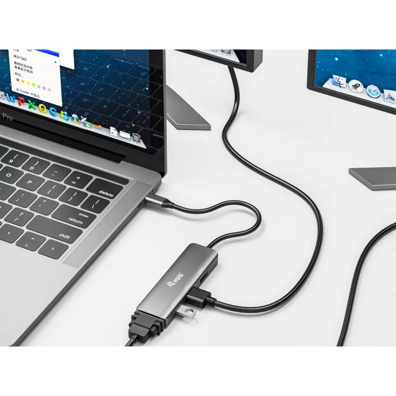 Equip USB-C į HDMI/DisplayPort/VGA/USB adapteris