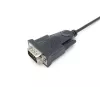 Equip USB-C į Serial DB9 laidas, vyriškas/vyriškas, 1,5 m, juodas