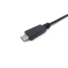 Equip USB-C į Serial DB9 laidas, vyriškas/vyriškas, 1,5 m, juodas