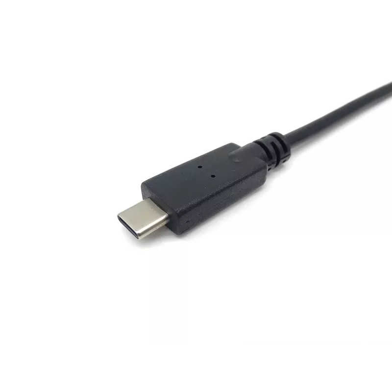 Equip USB-C į Serial DB9 laidas, vyriškas/vyriškas, 1,5 m, juodas