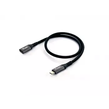 Equip USB 3.2 Gen 2 C–C ilginimo laidas, vyriškas/moteriškas, 1,0 m, 4K/60Hz, 10 Gbps