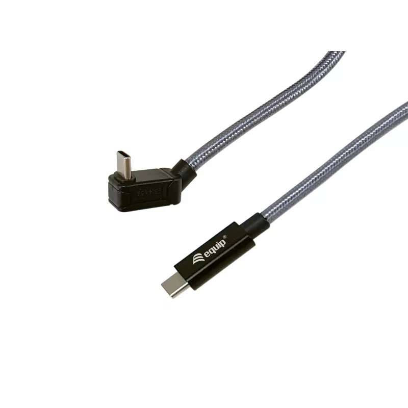 Equip USB 3.2 Gen 2x2 C į C laidas, 1,0 m, juodas, M/M, PD240W, 4K/60Hz, 20Gbps