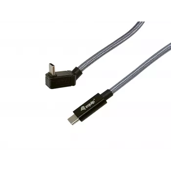 Equip USB 3.2 Gen 2x2 C į C laidas, 3,0 m, juodas, M/M, PD240W, 4K/60Hz, 20Gbps