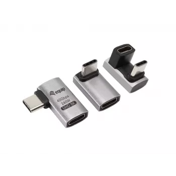 Equip USB 4 C į C adapteris, 40Gbps, PD 240W, 3 vnt. pakuotė