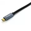 USB C į C laidas EQUIP 3,0 m — USB 3.2 Gen 2 (10 Gbps), PD100W, 4K/60Hz, juodas