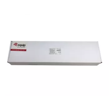 Equip 327316 16 prievadų ekranuotas Cat.5e pataisų skydelis, šviesiai pilkas