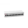 Equip 326522 skydinė plokštė (patch panel) 12 prievadų, 10GBase-T, metalinė, pilka