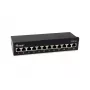 Equip 326622 skydo plokštė 12 prievadų, 10GBase-T, metalinė