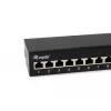 Equip 326622 skydo plokštė 12 prievadų, 10GBase-T, metalinė