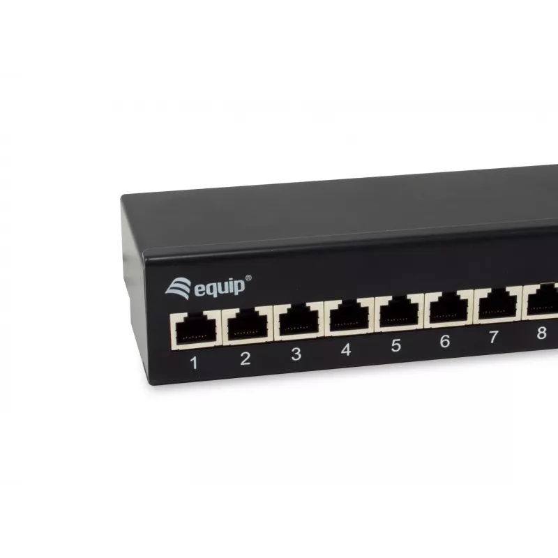 Equip 326622 skydo plokštė 12 prievadų, 10GBase-T, metalinė
