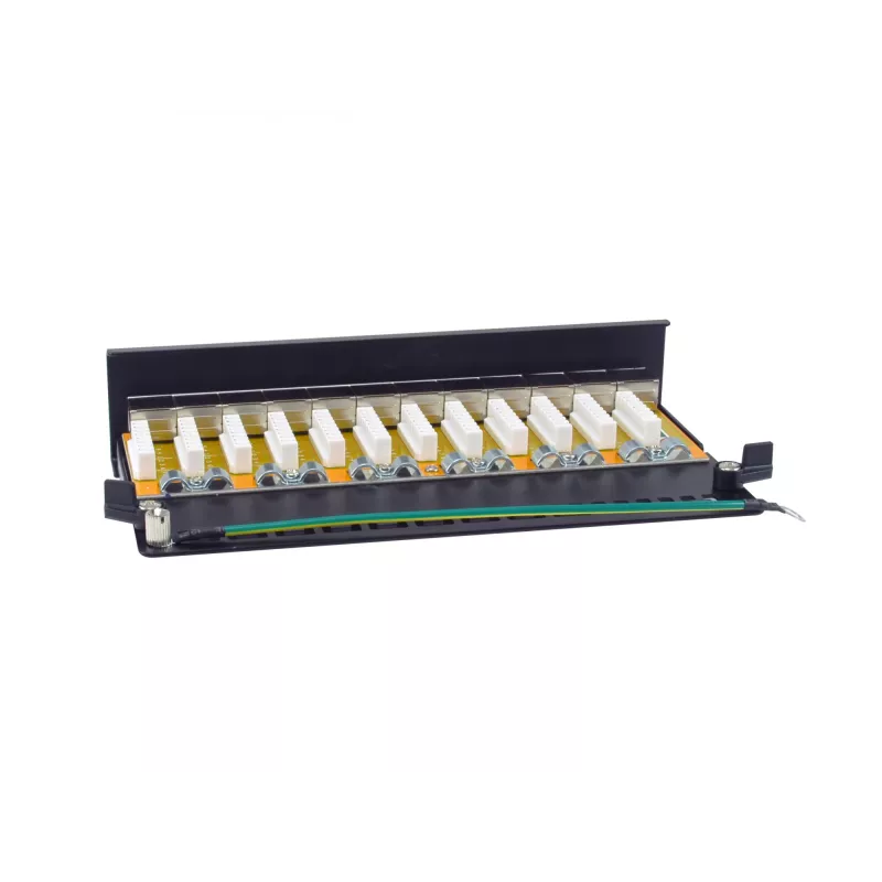 Equip 326622 skydo plokštė 12 prievadų, 10GBase-T, metalinė