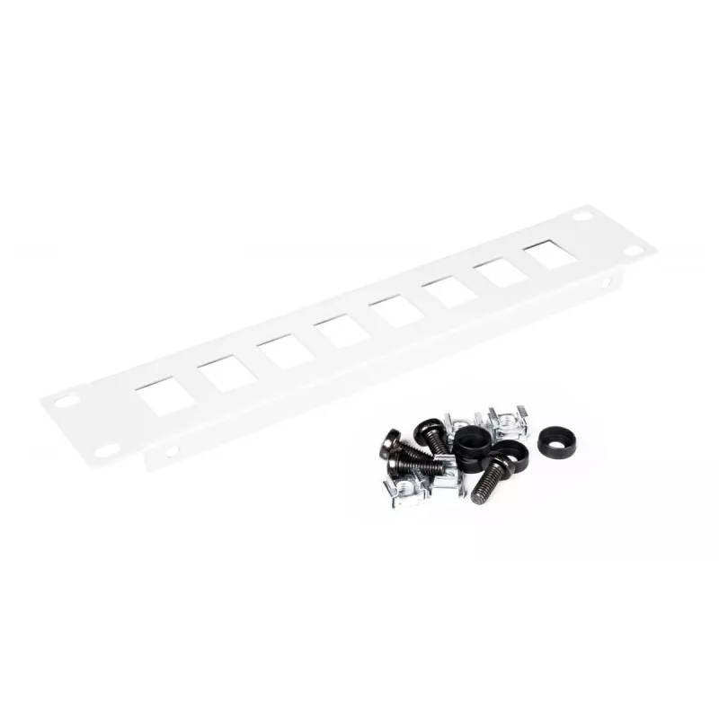 Equip EZKP-10-G Keystone skydelis 1U tuščias
