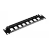 Equip EZKP-10-B Keystone panelis, 1U, tuščias, metalinis, juodas