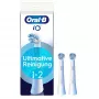 Pakeičiamieji šepetėlių antgaliai Oral-B iO Ultimate Clean, balti, 2 vnt.