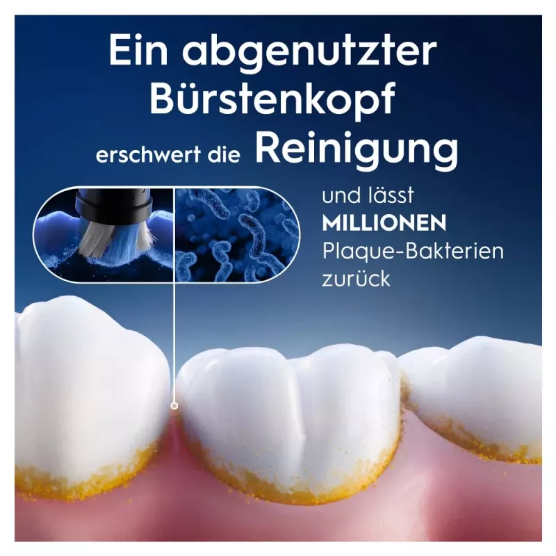Pakeičiamieji šepetėlių antgaliai Oral-B iO Ultimate Clean, balti, 2 vnt.