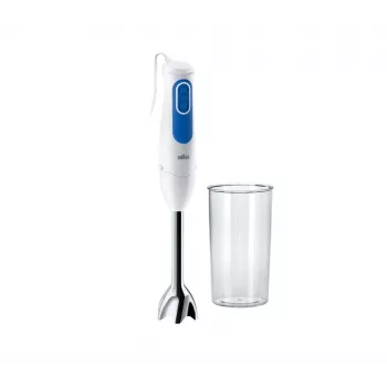 Braun MQ 3000 WH Smoothie+ panardintuvas 700 W, 0,6 L, mėlynas, baltas