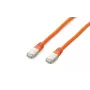 Equip Cat.6A Platinum S/FTP jungiamasis kabelis, 3,0 m, oranžinis