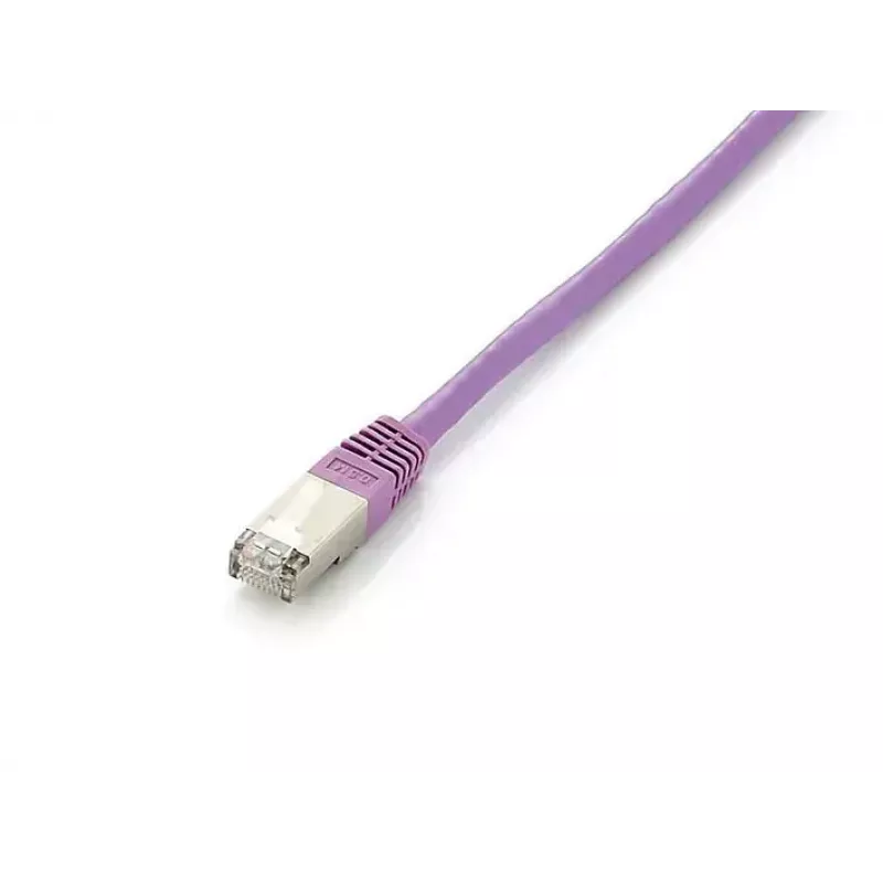 Tinklo kabelis Equip Cat.6A Platinum S/FTP RJ-45 15m violetinis