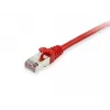 Equip Cat.6A S/FTP jungiamasis laidas, 10 m, raudonas