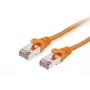 Pataisinis laidas Equip Cat.6A S/FTP RJ-45 30m Oranžinis