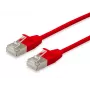 Tinklo laidas Equip Cat.6A F/FTP Slim Patch RJ-45 5m raudonas