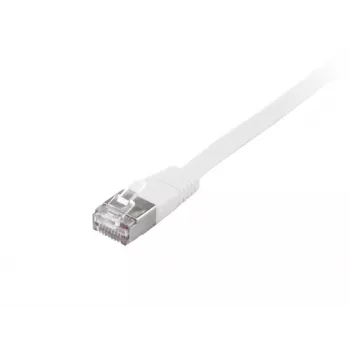 Equip Cat.6A U/FTP plokščias tinklo kabelis RJ-45 2,0 m baltas