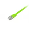 Equip Cat.6A U/FTP plokščias RJ-45 jungiamasis kabelis 5 m žalias
