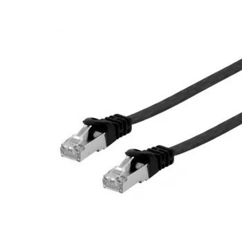 Equip Cat.6A U/FTP plokščias tinklo laidas RJ-45 10 m juodas